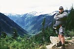 Duane Burleson on Cascade Pass Trail, Washington